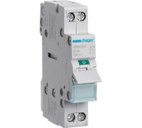 Hager Interruptor empotrable modular SBN225 2 polos 25 A