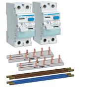 Hager VKS15S Conjunto De Extensión De Interruptor Automático Doble RCD 40A - VKS15S