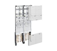 Hager ZK3EL24 Cuadro de Distribución Eléctrica 63 A Gris