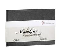 Hahnemühle FineArt Cuaderno de dibujo Nostálgico 10628693 A5 apaisado 190 g/m² blanco