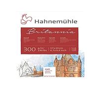 Hahnemühle FineArt Bloc de acuarela, caligrafía, certificados y postales 10628983 – 300 g – 12 hojas