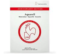 Hahnemühle FineArt – Bloc de acuarela Anniversary Watercolour, 450 g/m², mate, 30 x 40 cm, 15 hojas