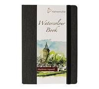 Hahnemühle FineArt Libro de acuarela 200 g/m² grano fino 30 hojas A5 vertical blanco natural