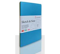 Hahnemühle Juego de cuadernos SKETCH & NOTE 20 hojas 125 g 2 unidades Azul A4