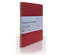 Hahnemühle Sketch & Note, Red Bundle, DIN A5, 125 g/m², 20 hojas