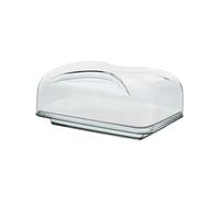 Haier HAGCB40 Cheese Box, Bandeja de porcelana y tapa, Transparente