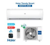 Haier HAS24TABIN + H1U24TABOUT Kit Aire Acondicionado Climatizador Trendy 2025 24000Btu 6,8Kw WiFi Inverter R32 Blanco