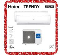 Haier Trendy Dual 9+9 BTU Aire Acondicionado WiFi Inversor R32 H2U14TAAOUT