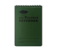 haiker pequeño verde y tamaño mediano Peach táctico impermeable all-weather/ducha/Aqua notas/bolsillo/Bloc De Notas