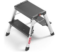 Hailo Master D70 Taburete Plegable de Doble Escalón