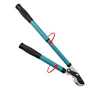 HAISHANG Cortarramas Telescópico Bypass 41-59 cm, Hoja SK5, Corte 30mm | Tijeras de Podar Ligeras con Engranajes y Mangos Antideslizantes para Árboles, Setos, Arbustos, Viñas y Ramas de Madera Verde