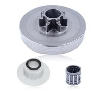 Haishine .325''- 7 Dientes Tambor de piñón Recto de accionamiento de Campana de Embrague Engranaje de Tornillo para Chino Motosierra 4500 45cc 5200 52cc 5800 58cc Repuestos para Sierras