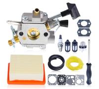 Haishine 4283 120 0601 Kit de carburador para soplador de hojas Stihl BR800 | Tune Up Parts para BR800C BR800CE 4-MIX con filtro de aire, cebador, foco de combustible, manguera de combustible