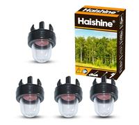 Haishine Bombilla de Imprimación, 4 Piezas Universal Accesorios de Burbuja de Aceite de Carburador de Bomba de Bombilla de Combustible para Stihl/Weed Eater/McCulloch/Ryobi Echo/Poulan Craftsman
