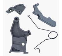 Haishine Juego de resorte de retención del gatillo acelerador para Husqvarna 362 365 371 372 375K 385 385XP 336 339XP 395 motosierra # 503829801