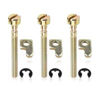 Haishine Juego de tornillos del tensor del ajustador de cadena de 3 piezas/lote para Husqvarna 36 41 136 136LE 141 141LE 137 137E 142 142E 235 240 piezas de motosierra