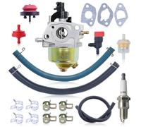 Haishine Kit de carburador para cortadoras de césped MTD 1P65B0B, 1P65N0, 1P65B0B-1, 31AS63EE700 y 31AM63FF752. Carburador con filtro de combustible, bujía,repuesto para OEM 951-11707