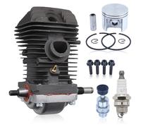 Haishine Kit de cilindro y pistón de 42,5 mm para motosierras Stihl 023, 025, MS230 y MS250; Sustituye a 1123 020 1209 y 11230201209; incluye juego de tornillos y válvula de descompresión
