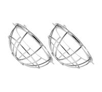 HAKIDZEL 2 Protectores para Rociadores contra Incendios Cubierta Decorativa del Transductor, Diseño Portátil y Fácil Instalación, Hierro Resistente para Seguridad Industrial