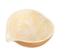 HAKIDZEL Cuchara de Calabaza Natural de Madera Resistente para Cocina Doméstica Multifunción Diseño Simple y Forma Redonda de Color Amarillo Varios estilos