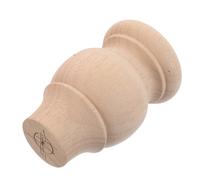 HAKIDZEL Pata de Muebles de Madera Maciza Cilíndrica Redonda 8x12 Cm para Sofá y Mesa, Pata de Repuesto para Muebles de Salón, Soporte Estable y Resistente para Decoración Hogar