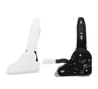 HAKIDZEL Regulador de Ángulo Multiángulo Accesorio de Metal Blanco Ajuste de Asiento de 180 Grados, Paquete de 2 Piezas para Silla de Oficina y Gaming para Recambio