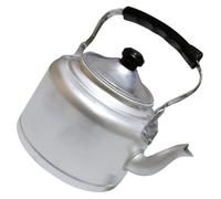 HAKIDZEL Tetera de Aluminio Hogar Mango Antiescaldaduras, Capacidad Grande, Adecuada para Cocina y Mesa de Té, Compatible Estufa Eléctrica Leña