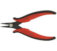 Hakko CHP PN-2002 General Purpose Short-Nose Pliers, Pointed Nose, Smooth Jaws, 20 mm Jaw Length, 1.2 mm Nose Width, 3 mm Thick Steel by Hakko