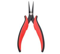 Hakko CHP PN-2008 - Pliers de nariz larga, nariz plana, borde exterior plano, mandíbulas lisas, 32 mm de longitud, ancho de nariz de 3 mm, acero grueso de Hakko