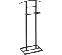 HAKU galán de noche Valet de hombre de metal negro - Medidas: Ancho 45 x Alto 101 x Profundidad 26 cm, Estilo: Moderno