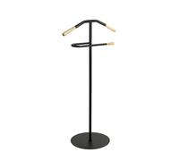 HAKU Möbel Galán de noche, natural, negro, metal - Medidas: 50 x 105 x 34 cm (ancho x alto x profundo). Estilo: Moderno