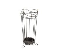 HAKU Paragüero Antracita, Metal, Metal - Dim.: AL 55 cm x diámetro 24 cm, Estilo: Tradicional