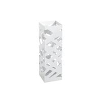 HAKU Paragüero Moderno, Blanco, Metal - Dimensiones: An 16 x Al 48 x Pr 16 cm