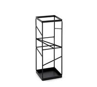 HAKU Paragüero, Negro, Metal - Dimensiones: An 17 x Al 49 x Pr 17 cm, Estilo: Moderno