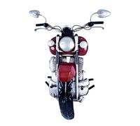 HAKU Perchero de Pared Motivo, Vintage, Metal, Metal - Dim.: AN 47 cm x AL 64 cm x P 12 cm, Estilo: Industrial