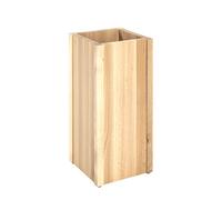 HAKU Soporte para Paraguas, Madera de Haya vaporizada, Madera Maciza - Dimensiones: An 20 x Al 45 x Pr 20 cm, Estilo: Moderno