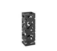 HAKU Soporte para Paraguas, Moderno, Negro, Metal - Dimensiones: An 16 x Al 48 x Pr 16 cm
