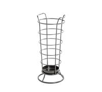 HAKU Soporte para Paraguas, Soporte Moderno para Paraguas Color Aluminio, Metal - Dimensiones: 53 cm de Alto x 30 cm de diámetro, Estilo: Moderno