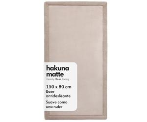 Hakuna Matte Colchoneta Manta Juegos Bebé 150x80x2,5cm, Beige | Tapete Infantil con Espuma de alta densidad Manta de Juegos Bebe Antideslizante, Tatami Bebe