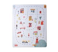 Hakuna Matte Colchoneta Manta Juegos Bebe 160x120x1,5cm, Ciudad - Tapete Infantil con Mhigh Density Foam de Juegos Bebe Antideslizante, Tatami Bebe, Suelos Infantiles