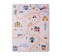 Hakuna Matte Colchoneta Manta Juegos Bebe 160x120x1,5cm, Granja - Tapete Infantil con Memory Foam Manta de Juegos Bebe Antideslizante, Tatami Bebe, Suelos Infantiles