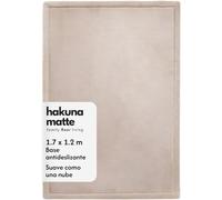 Hakuna Matte Colchoneta Manta Juegos Bebe 170x120x2,5cm, Beige | Tapete Infantil con Espuma de alta densidad Manta de Juegos Bebe Antideslizante, Tatami Bebe, Suelos Infantiles