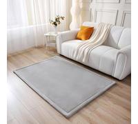 Hakuna Matte Colchoneta Manta Juegos Bebe 170x120x2,5cm, Gris - Tapete Infantil con Memory Foam Manta de Juegos Bebe Antideslizante, Tatami Bebe, Suelos Infantiles