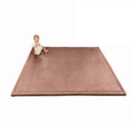 Hakuna Matte Colchoneta Manta Juegos Bebe 200x150x2,5cm, Marrón - Tapete Infantil con Memory Foam Manta de Juegos Bebe Antideslizante, Tatami Bebe, Suelos Infantiles