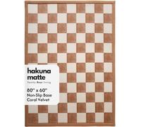 Hakuna Matte Colchoneta Manta Juegos Bebe 200x150x2,5cm, Nube Quadros - Tapete Infantil con Memory Foam Manta de Juegos Bebe Antideslizante, Tatami Bebe, Suelos Infantiles