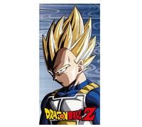 Halantex dragon ball z - toalla de playa con diseño de vegeta super s