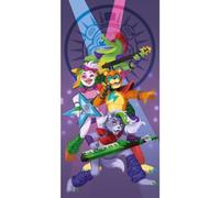 Halantex Toalla de playa Five Nights at Freddy's Concerto FNAF 100% algodón 70 x 140 cm