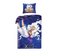 Halantex juego de cama one piece monkey d. luffy gear5 - funda nórdic