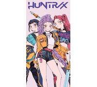 Halantex K-Pop Kpop toalla de ducha toalla de playa baño playa towel - Algodón 100% - Dimensiones 70 x 140 cm - Multicolor