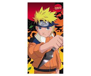 Halantex Naruto Uzumaki - Toalla de playa y baño - 100% algodón - Dimensiones: 70 x 140 cm - POK-491T